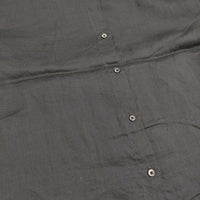 かぐれ ラミースタンドカラーショートシャツ 定価16500円 GAA5-23M034 ブラウス シャツ 25SS チャコールグレー レディース かぐれ【中古】5-0926M♪