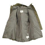 Pyrenex GRENOBLE FUR JP40 定価121000円 HWM004 ファー付き ダウンジャケット カーキ レディース ピレネックス【中古】5-1108A♪