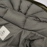 Pyrenex GRENOBLE FUR JP40 定価121000円 HWM004 ファー付き ダウンジャケット カーキ レディース ピレネックス【中古】5-1108A♪