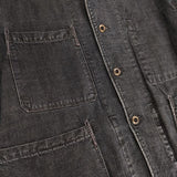 45R/45rpm インディゴ カバーオール サイズ4 コットン デニムジャケット ネイビー メンズ フォーティーファイブアールピーエム【中古】5-1220M∞