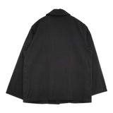 Charpentier de Vaisseau 日本製 コットン サイズ0 カバーオール ワーク ジャケット ブラック レディース シャルパンティエドゥヴェッソ【中古】6-0205M∞