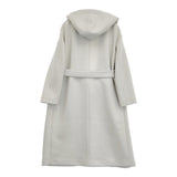 BALLSEY ジャージー素材 ダンボールニット フード サイズ34 コート ライトグリーン レディース ボールジー【中古】5-1031T♪