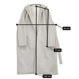 BALLSEY ジャージー素材 ダンボールニット フード サイズ34 コート ライトグリーン レディース ボールジー【中古】5-1031T♪