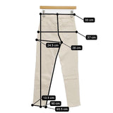 Healthy Denim ×MMN 別注アイテム H.Salt スキニージーンズ HL55527EW デニムパンツ アイボリー レディース ヘルシーデニム【中古】6-0205G∞