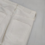 upper hights THE STELLA 2 スキニー ジーンズ サイズ22 デニムパンツ オフホワイト レディース アッパーハイツ【中古】6-0205G∞