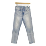 upper hights/Rouge vif La cle 別注 THE STELLA DAMAGED SURF ダメージ加工 スキニージーンズ デニムパンツ ブルー レディース アッパーハイツ/ルージュヴィフラクレ【中古】6-0205G∞
