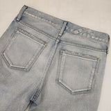 upper hights/Rouge vif La cle 別注 THE STELLA DAMAGED SURF ダメージ加工 スキニージーンズ デニムパンツ ブルー レディース アッパーハイツ/ルージュヴィフラクレ【中古】6-0205G∞