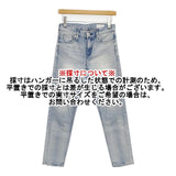 upper hights/Rouge vif La cle 別注 THE STELLA DAMAGED SURF ダメージ加工 スキニージーンズ デニムパンツ ブルー レディース アッパーハイツ/ルージュヴィフラクレ【中古】6-0205G∞