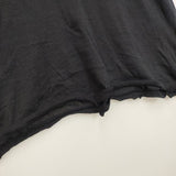 6397 シルク コットン ニットソー Vネック セーター ニット ブラック レディース シックススリーナインセブン【中古】6-0228M∞