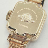 Rosemont RS5-01 スクエア型 メッシュバンド 腕時計 ゴールド レディース ロゼモン【中古】5-1130G∞