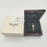 Rosemont RS5-01 スクエア型 メッシュバンド 腕時計 ゴールド レディース ロゼモン【中古】5-1130G∞