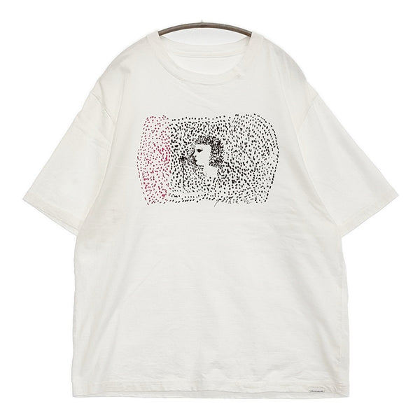 nest Robe UpcycleLino BASIC 天竺ビッグTee 20th anniversary edition 定価15400円 Tシャツ ホワイト レディース ネストローブ【中古】5-0930S♪