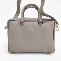 Manuel MILANO 新品 定価33000円 ベイクルーズ購入 IENA 2way レザーバッグ 25SS ベージュ レディース マニュエルミラノ【中古】5-0930G♪