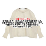 IENA ウールカシミヤ クループルオーバー 定価19800円 23080900705030 セーター ニット 23AW ホワイト レディース イエナ【中古】5-1031T♪