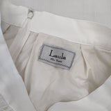 Laula/IENA 別注 総刺繍 レース 定価39600円 LS23I-SK1 ロングスカート ホワイト レディース ラウラ/イエナ【中古】6-0205M∞