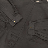 TODAYFUL Vintage Dress Shirts ヴィンテージドレスシャツ 定価14300円 11920407 製品洗い チュニック ブラウス シャツ ブラック レディース トゥデイフル【中古】6-0205M∞