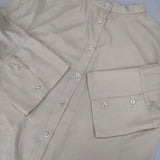 TODAYFUL Standcollar Tunic Blouse スタンドカラーチュニックブラウス 定価15400円 バックボタン ブラウス シャツ アイボリー レディース トゥデイフル【中古】6-0205M∞