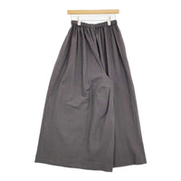 mina perhonen 美品 dry sound ワイドイージーパンツ 定価66000円 36/38 24AW チャコールグレー レディース ミナペルホネン【中古】5-0926T♪