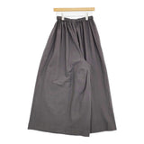 mina perhonen 美品 dry sound ワイドイージーパンツ 定価66000円 36/38 24AW チャコールグレー レディース ミナペルホネン【中古】5-0926T♪