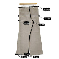MEYAME 美品 LINEN PANTS MEY-1821 リネンパンツ 定価29700円 パンツ 24SS ベージュ レディース メヤメ【中古】5-0930M♪