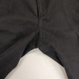 MARGARET HOWELL 578-5242007 コットンウール センタープレススラックス パンツ ブラック レディース マーガレットハウエル【中古】5-1106T∞