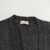 MARGARET HOWELL 578-264408 ウール 七分袖 カーディガン チャコールグレー レディース マーガレットハウエル【中古】5-1106T∞