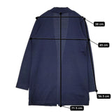 SUNSPEL 571-0264001 ウール イギリス製 羽織 カーディガン ネイビー レディース サンスペル【中古】5-1106T∞