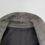 MARGARET HOWELL 578-6120003 CLEAN HERRINGBONE JACKET リネン テーラードジャケット グレー レディース マーガレットハウエル【中古】5-1220M∞