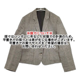 MARGARET HOWELL 578-6120003 CLEAN HERRINGBONE JACKET リネン テーラードジャケット グレー レディース マーガレットハウエル【中古】5-1220M∞