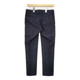 MARGARET HOWELL 578-120404 ウールリネン ジャケット パンツ セットアップ ネイビー レディース マーガレットハウエル【中古】5-1220M∞