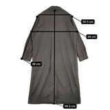 MHL. 595-6258504 コットンシャツワンピ ワンピース グレー レディース エムエイチエル【中古】5-1220M∞