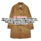 MHL. 595-8110504 コットン ベルト付き コート キャメル レディース エムエイチエル【中古】6-0205M∞