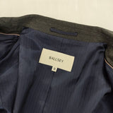 BALLSEY Luigi Botto ウールシルク ジャケット パンツ セットアップ ルイジボット スーツ グレー レディース ボールジー【中古】6-0205M∞