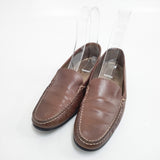 Paraboot ローファー レザー コブラヴァンプ サイズ4 ローファー ブラウン レディース パラブーツ【中古】6-0119G◎