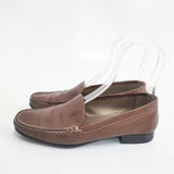 Paraboot ローファー レザー コブラヴァンプ サイズ4 ローファー ブラウン レディース パラブーツ【中古】6-0119G◎