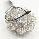 designsix 未使用 ビーズ リング リング・指輪 シルバー レディース デザインシックス【中古】5-1130G∞