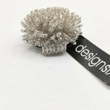 designsix 未使用 ビーズ リング リング・指輪 シルバー レディース デザインシックス【中古】5-1130G∞