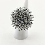 designsix ビーズ リング リング・指輪 シルバー レディース デザインシックス【中古】5-1130G∞