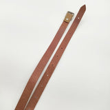 MHL. レザー ナロー ベルト マスタード系 レディース エムエイチエル【中古】5-1130G∞