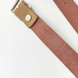 MHL. レザー ナロー ベルト マスタード系 レディース エムエイチエル【中古】5-1130G∞