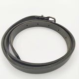 MARGARET HOWELL レザー ナロー イギリス製 ベルト カーキ レディース マーガレットハウエル【中古】5-1130G∞