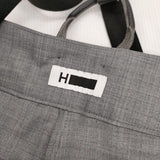 H BEAUTY&YOUTH トロピカルハイウエストサスペンダーパンツ 定価31900円 パンツ 24SS グレー レディース エイチビューティアンドユース【中古】6-0201G∞