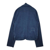 45R/45rpm でこぼこ天竺の908チロリアンジャケット 定価44000円 インディゴ ジャケット ネイビー レディース フォーティーファイブアールピーエム【中古】5-1218M∞