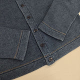 45R/45rpm 裏毛の908四角カーディガン 定価37400円 コットン カーディガン 23AW ネイビー レディース フォーティーファイブアールピーエム【中古】5-1106T∞