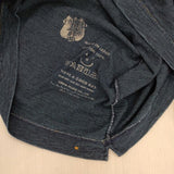 45R/45rpm 藍染め R45 モックネック コットン 長袖Ｔシャツ カットソー ロンＴ ネイビー レディース フォーティーファイブアールピーエム【中古】6-0201M∞