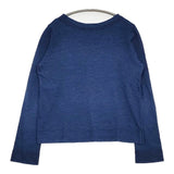 45R/45rpm インディゴ コットン サイズ1 長袖Ｔシャツ カットソー ロンＴ ネイビー レディース フォーティーファイブアールピーエム【中古】6-0201M∞