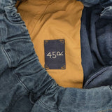 45R/45rpm おこめサテンのオンザビーチスカート 定価46200円 ロングスカート ネイビー レディース フォーティーファイブアールピーエム【中古】5-1218M∞