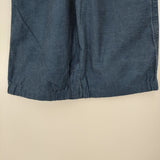 45R/45rpm おこめサテンのオンザビーチスカート 定価46200円 ロングスカート ネイビー レディース フォーティーファイブアールピーエム【中古】5-1218M∞