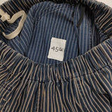 45R/45rpm ゴマデニムヒッコリーのスカート（加工） ロングスカート ネイビー レディース フォーティーファイブアールピーエム【中古】5-1220M∞