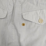 45R/45rpm ジンバウェザーのグルカスカート コットン ロングスカート ホワイト レディース フォーティーファイブアールピーエム【中古】5-1220M∞